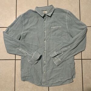 Marine Layer Men's Large Long Sleeve Button Up Casual Dress Shirt